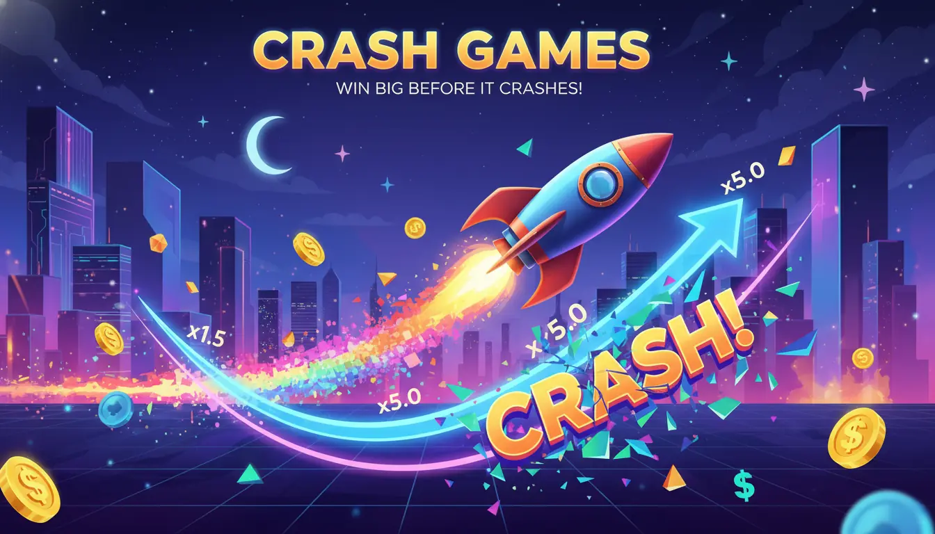 Crash Games bei Power up casino